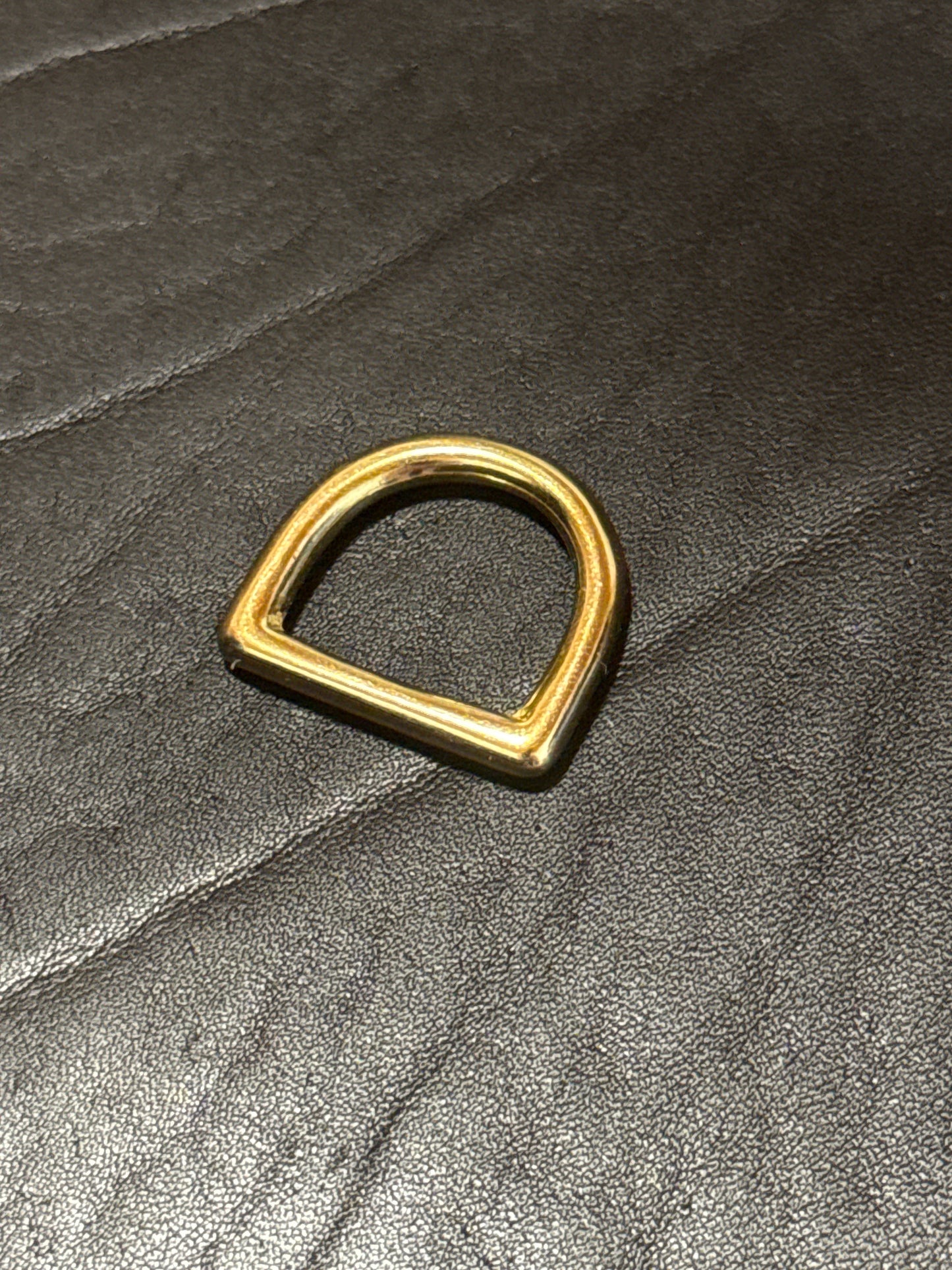 D-Ring Massivmessing 20mm Durchlass