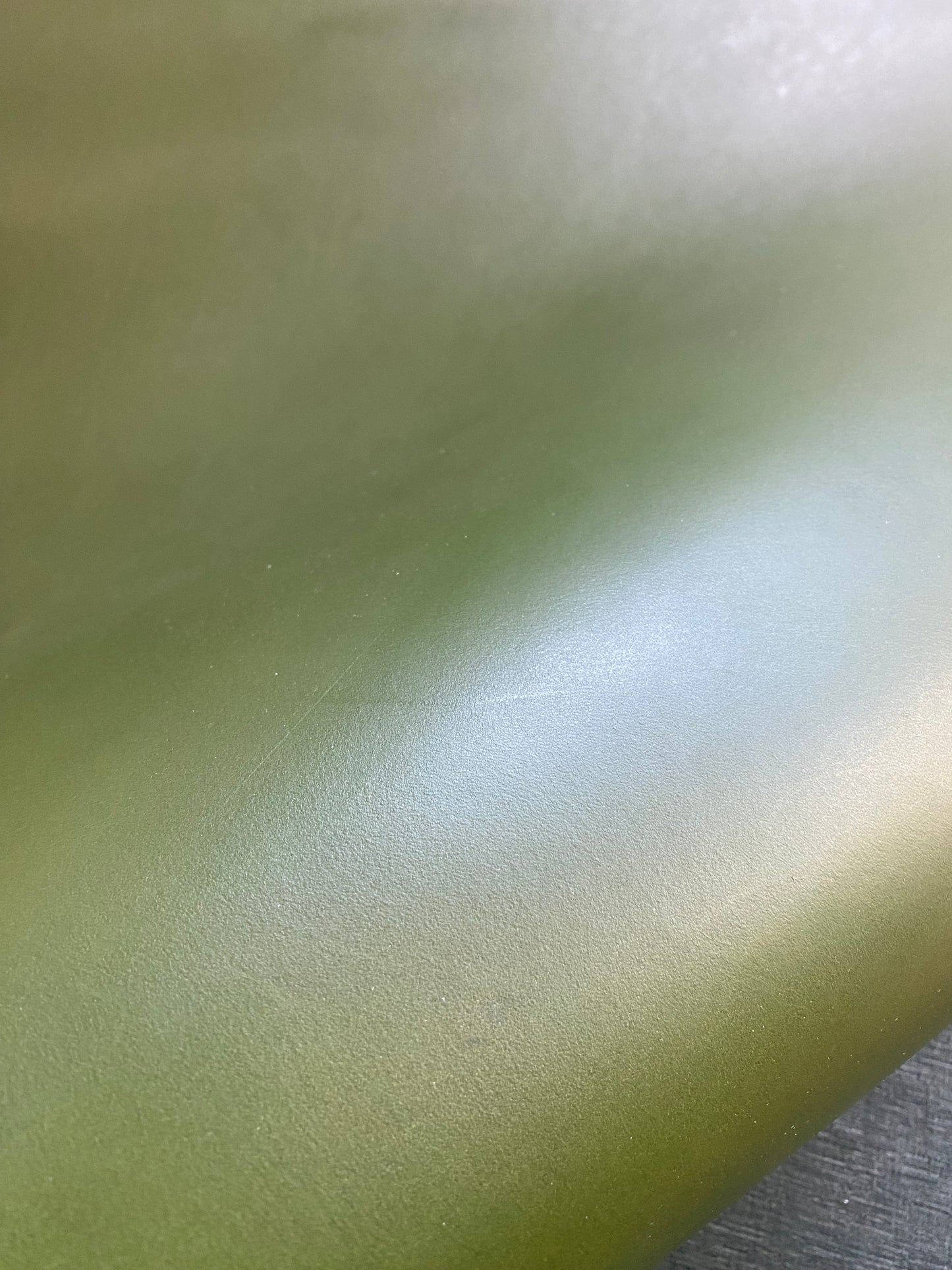 Leather strap 3 mm, forest green “Bosco” 130 cm. Neck