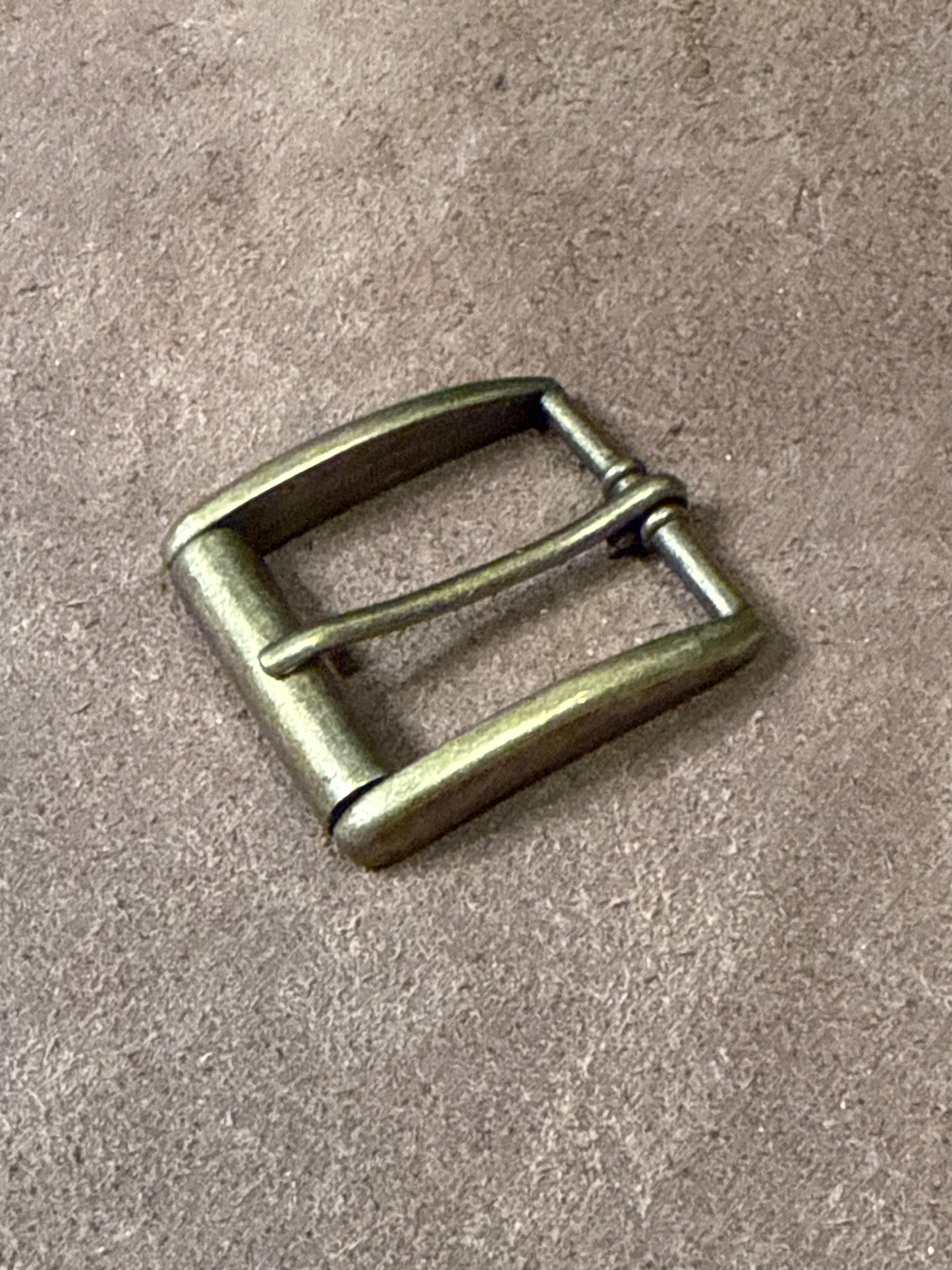 Schnalle Altmessingschnalle Zink-Guß | Durchlass 40mm