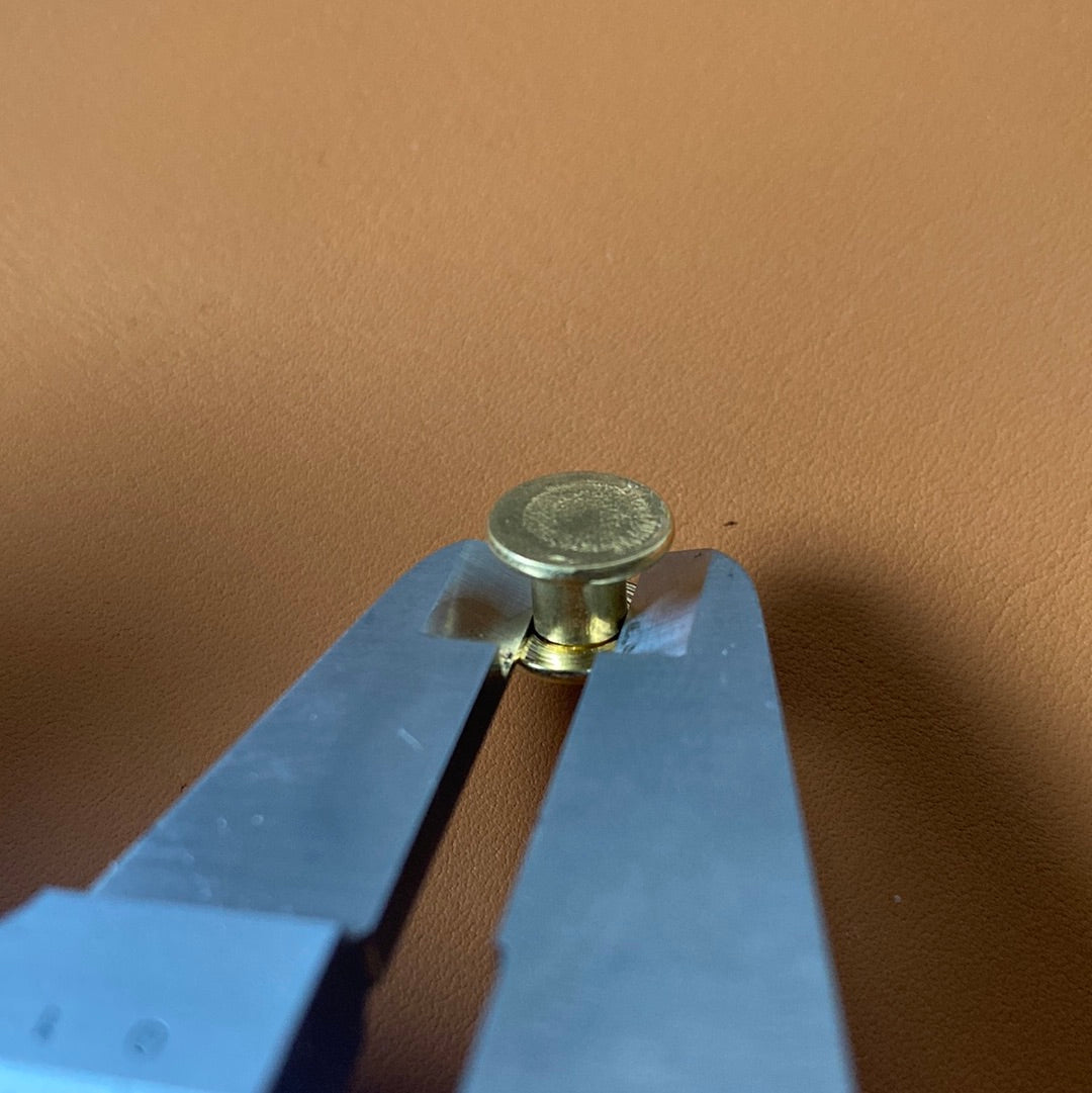 Book screw shaft 5x5 mm. Slit or cross. Sleeve head 9mm