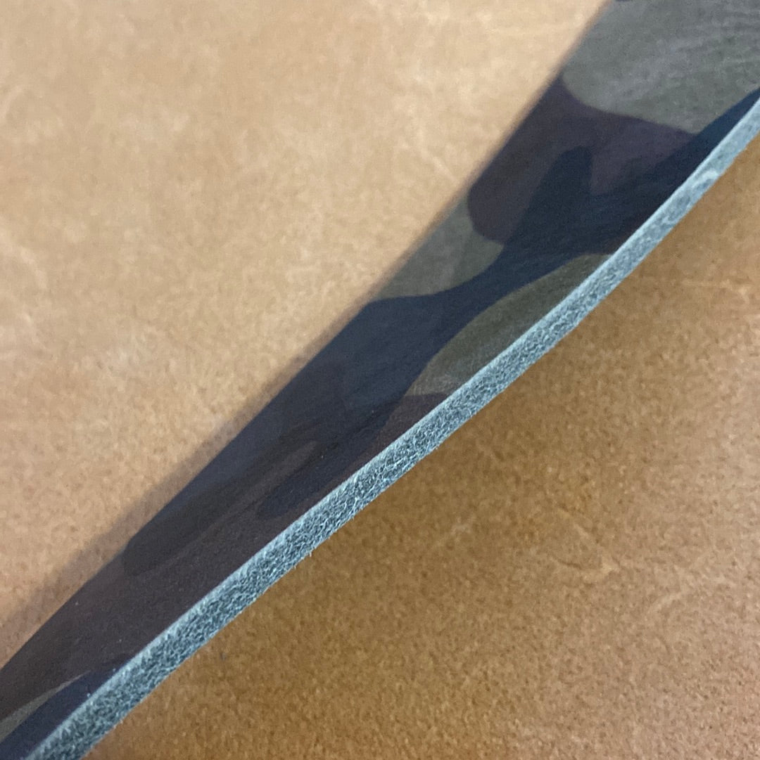 Sangles camouflage gris/boue 3,8 - 4 mm | 135-145 cm. Cou