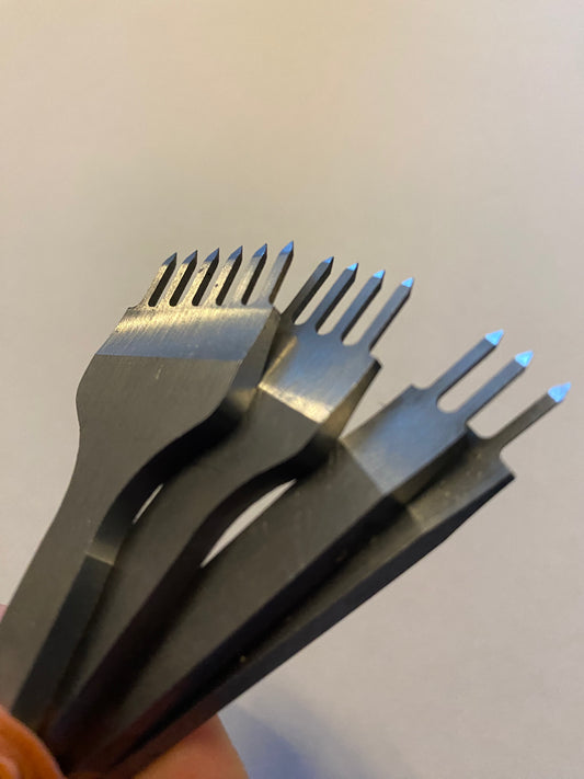 4-piece set chisel diamond shape