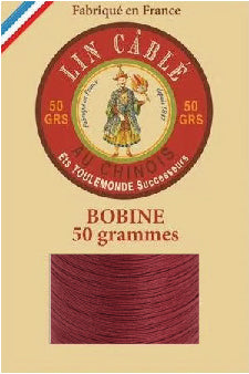 Cabled linen 332 Fil Au Chinois Spule 50g Spule | 0,77 mm | 133 m