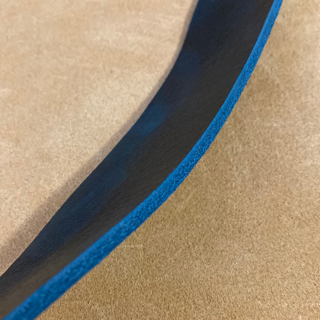 Riemen Camouflage Blue 3,8 - 4 mm | 132-140 cm. Hals