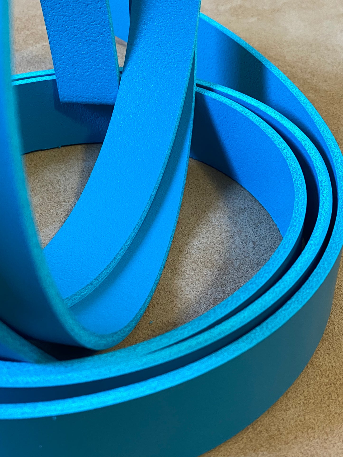 Straps Light Blue 3.5 mm Croupon 135 cm