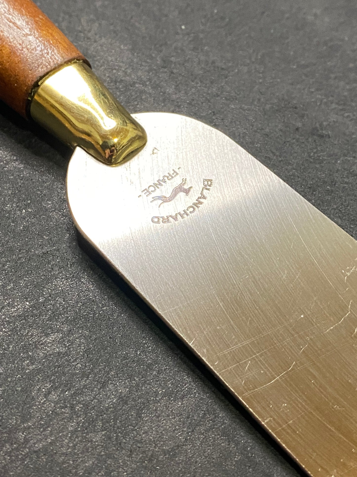 Vergez Blanchard Couteau à aiguiser avec manche en bois