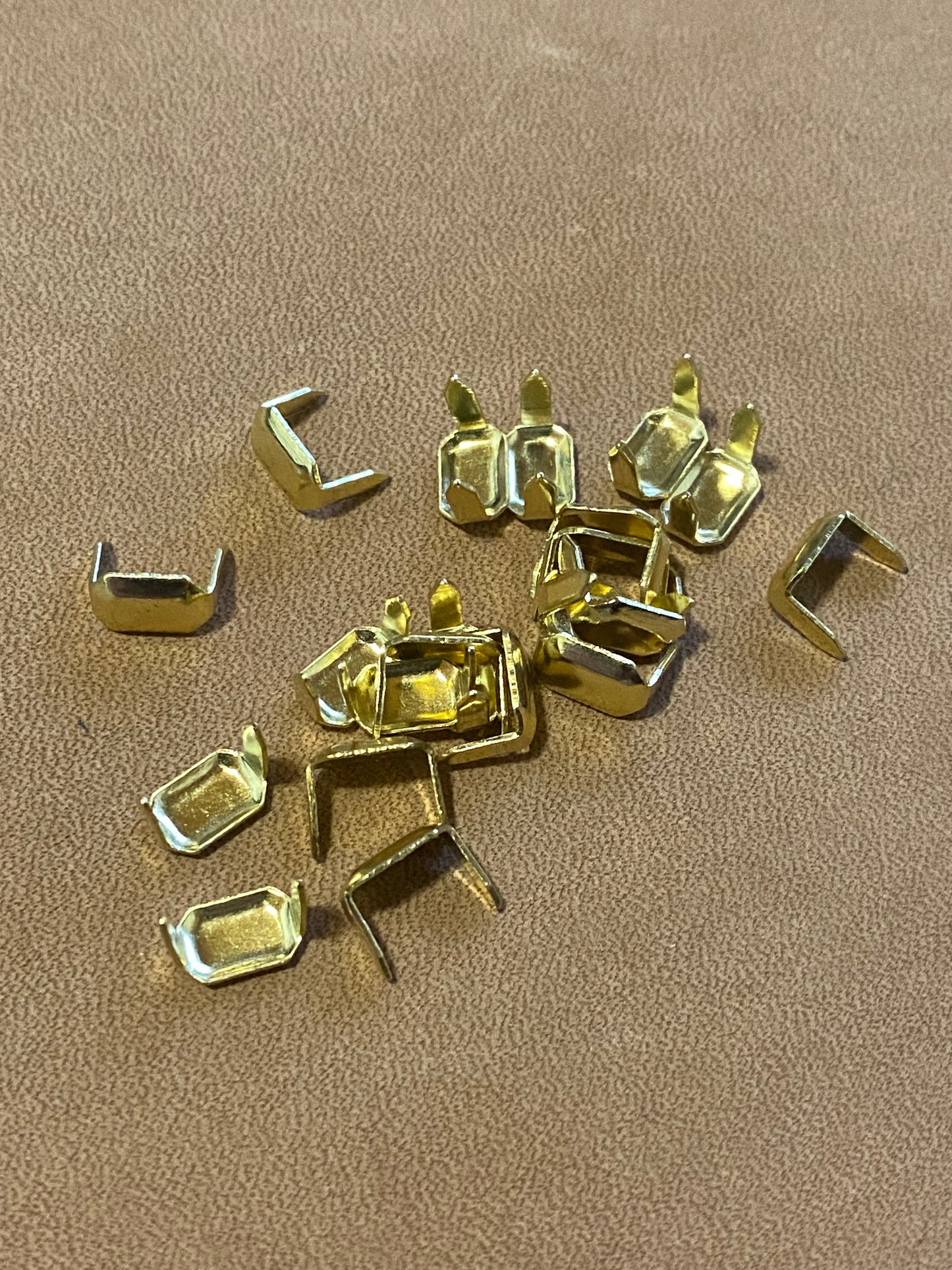 Clamp for leather loop