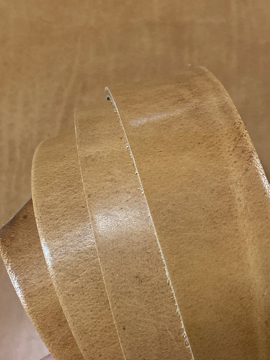 Cinghia in pelle naturale Pull Up 3-3,5 mm | Altezza: circa 135-140 cm. Collo.