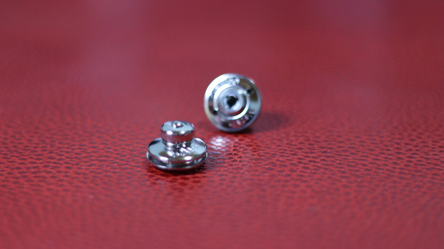 LOXX® Fermeture standard en laiton nickelé petite tête