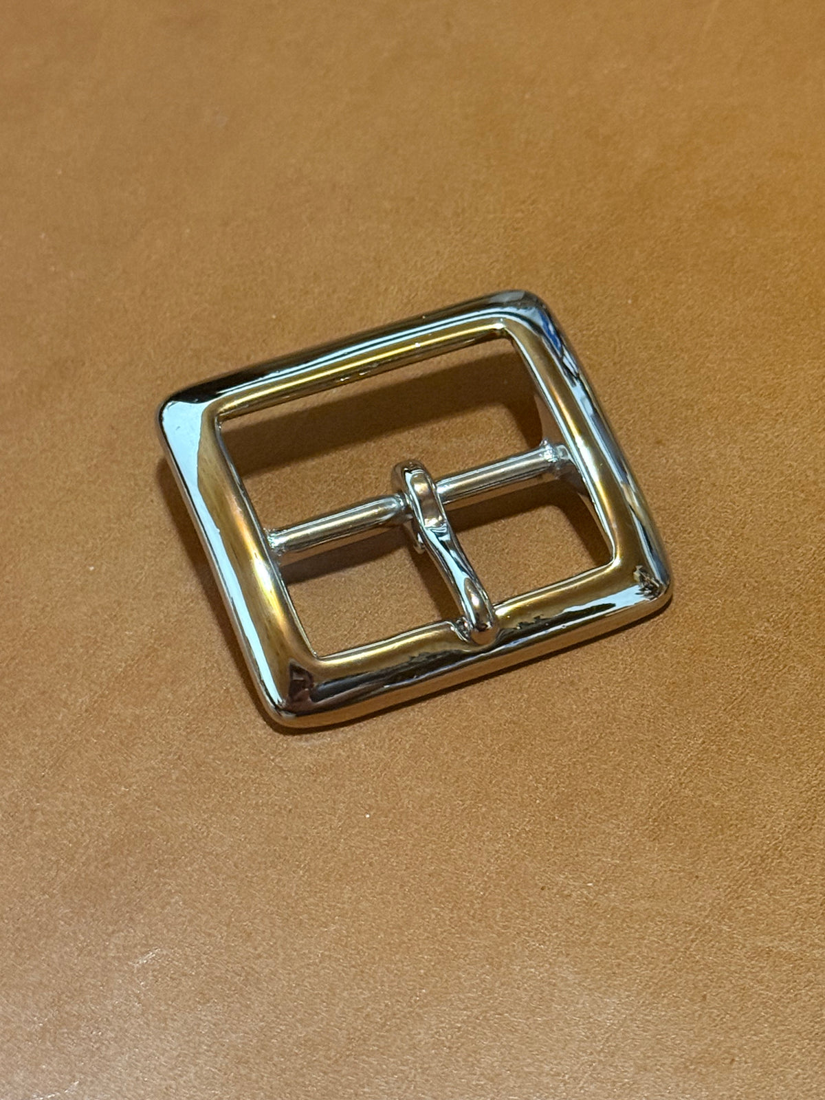 Sam Browne Schnalle 38mm 1 1/2“ center bar buckle. Messing