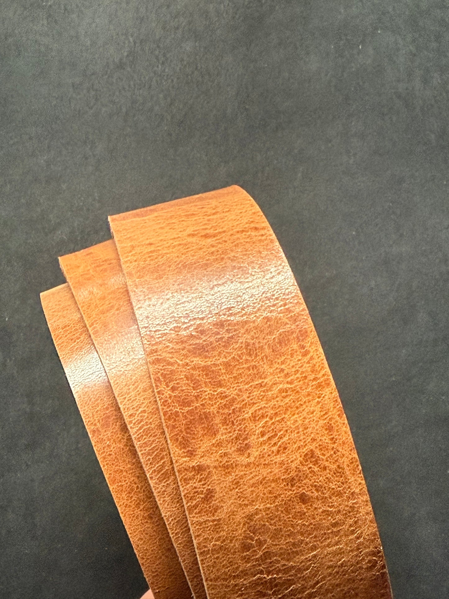 Leder Riemen 3,5 mm, Nature Charakter rustic 140 cm. Hals