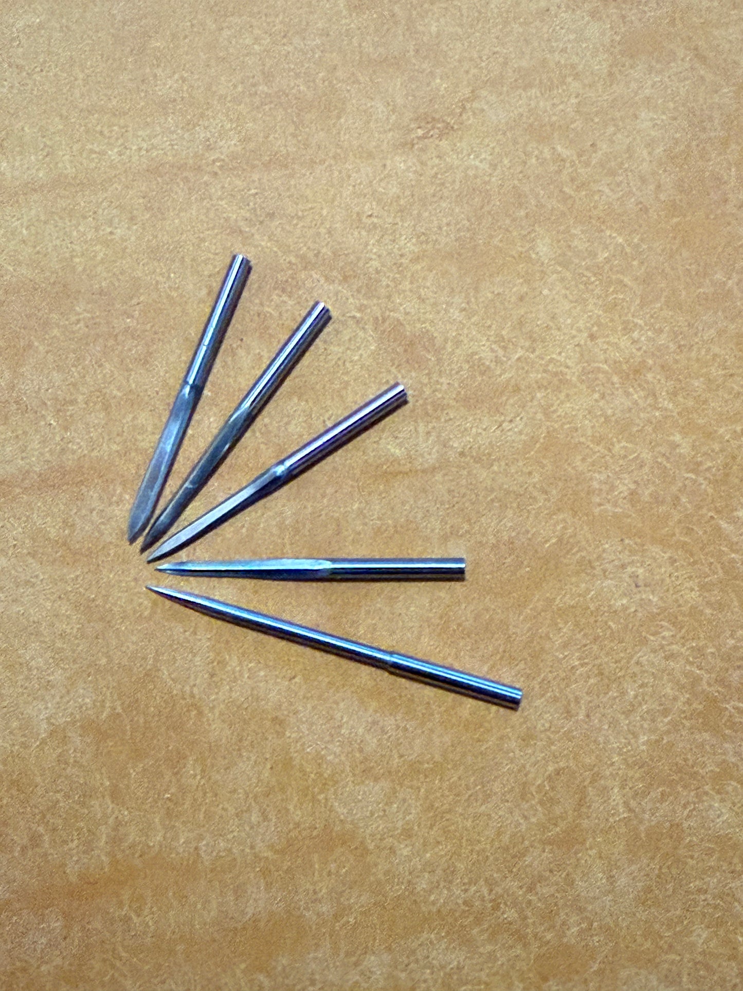 Kevin Lee Ersatzspitzen für Schwertahle mit auswechselbaren Spitzen. Interchangeable Awl