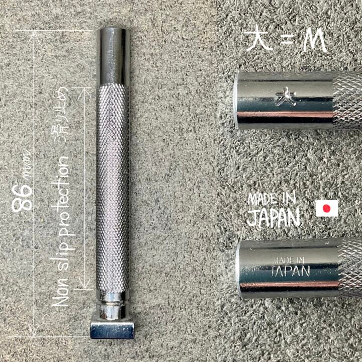 #5011 OKA Factory Square Pyramid Rivet Setter (M) 10mm