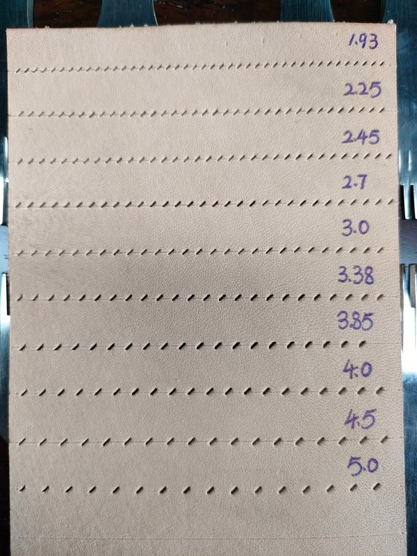 2er Set Kevin Lee Premium Prickeisen französische Form.