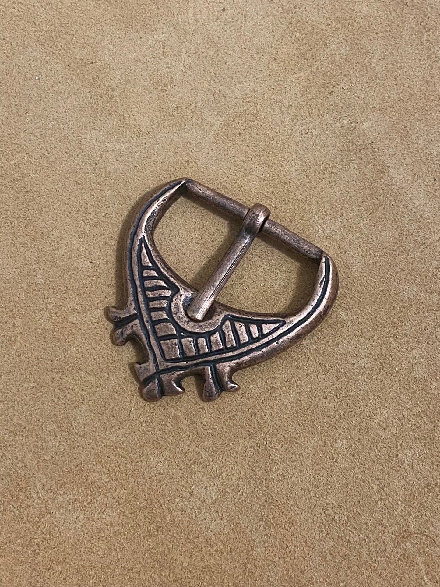 Fibbia Arverner 65 x 61 mm | altkupfer | 44 mm