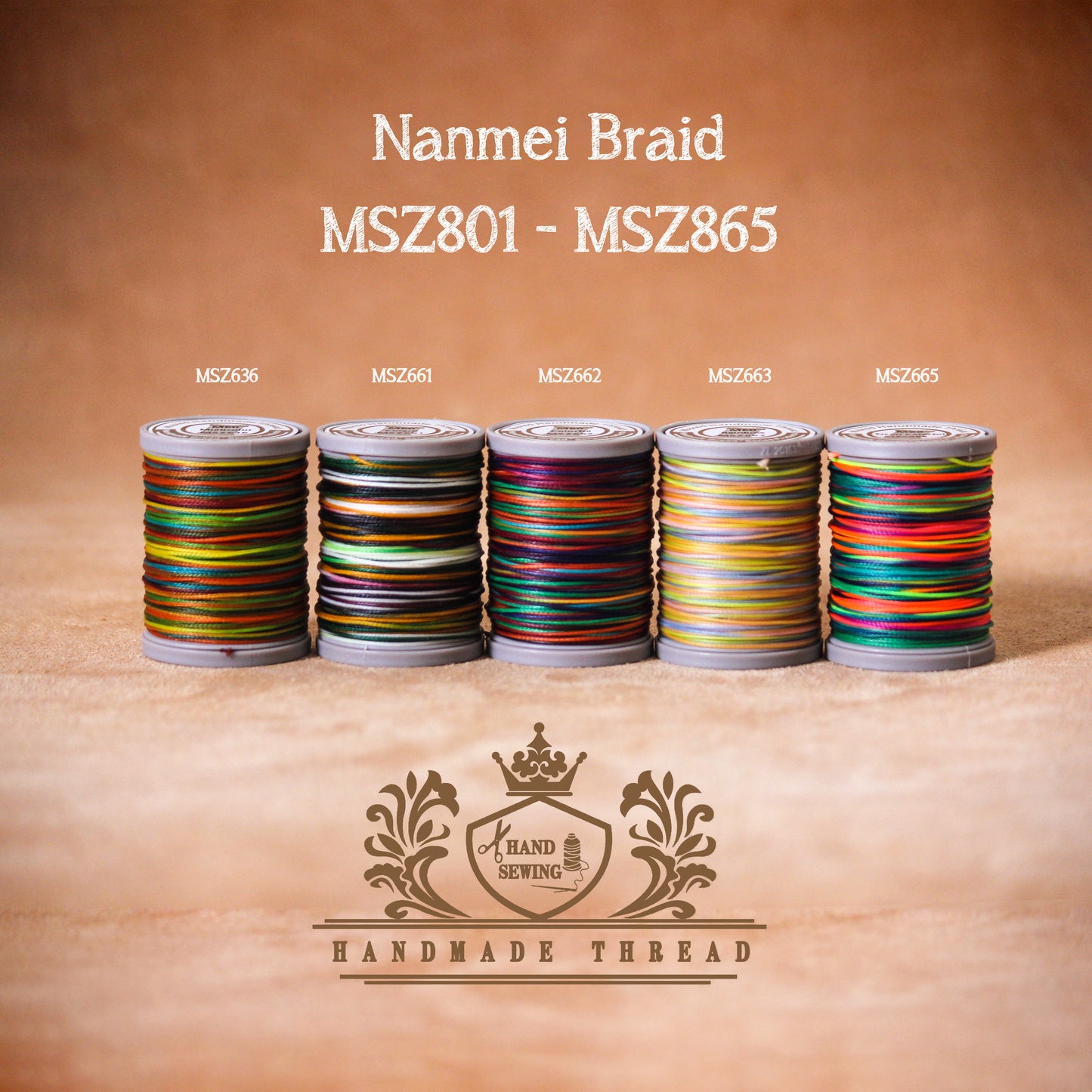 Nanmei Braid polyester Garn -flach- | M80 0.80mm | 40m Spule