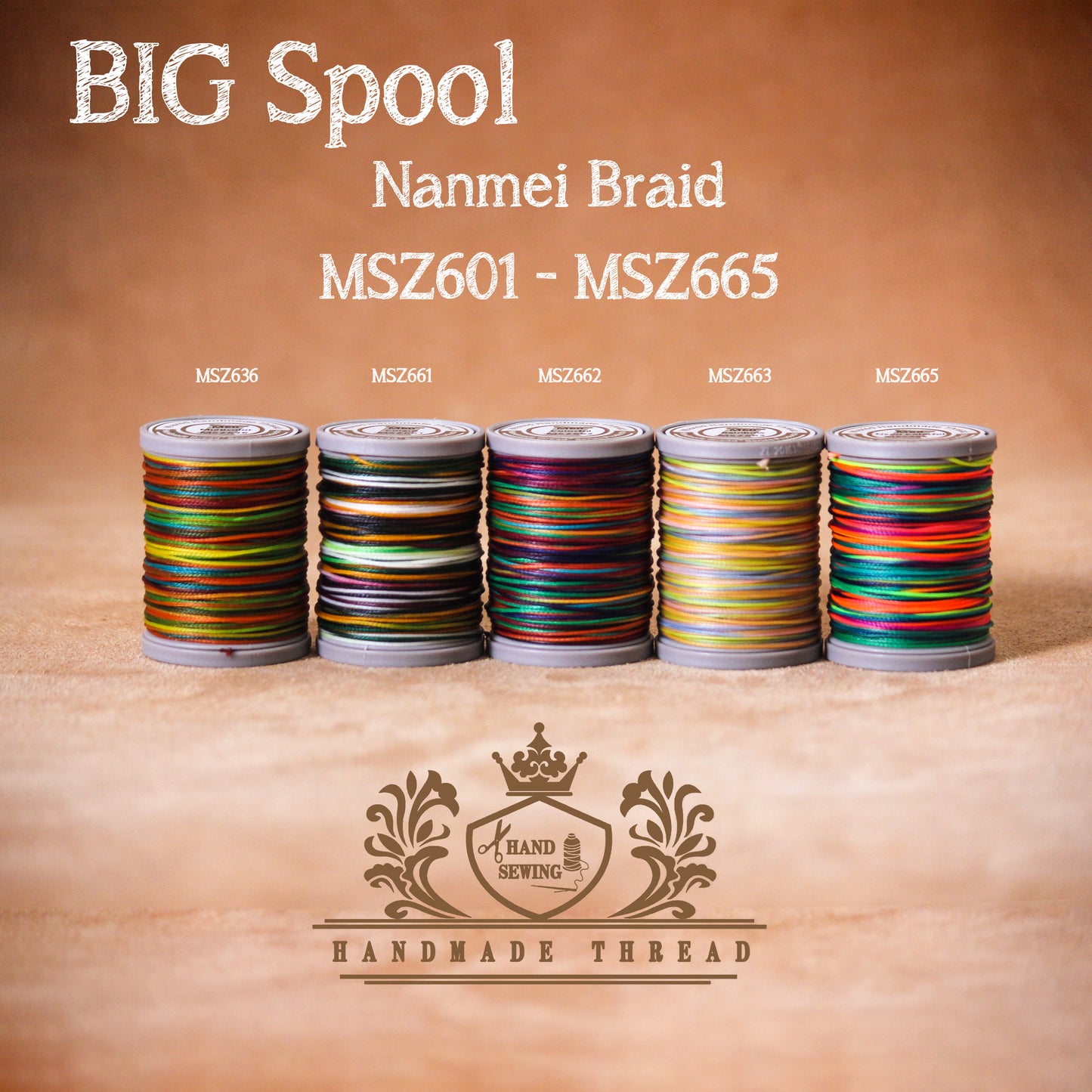 BIG SPOOL Nanmei Treccia -flach- | M800,80mm | Volano da 150 metri
