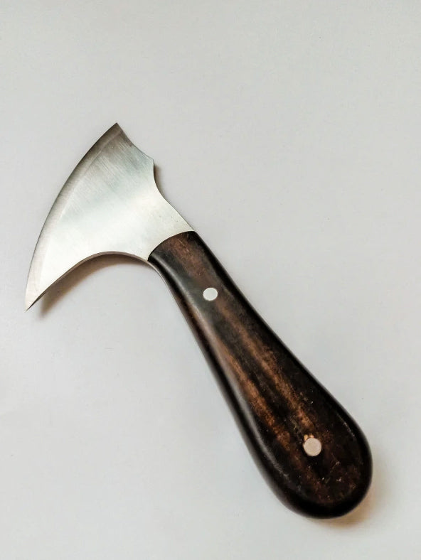 Kevin Lee Small Round Knife for Leatherwork. KL Full-tang small round knife