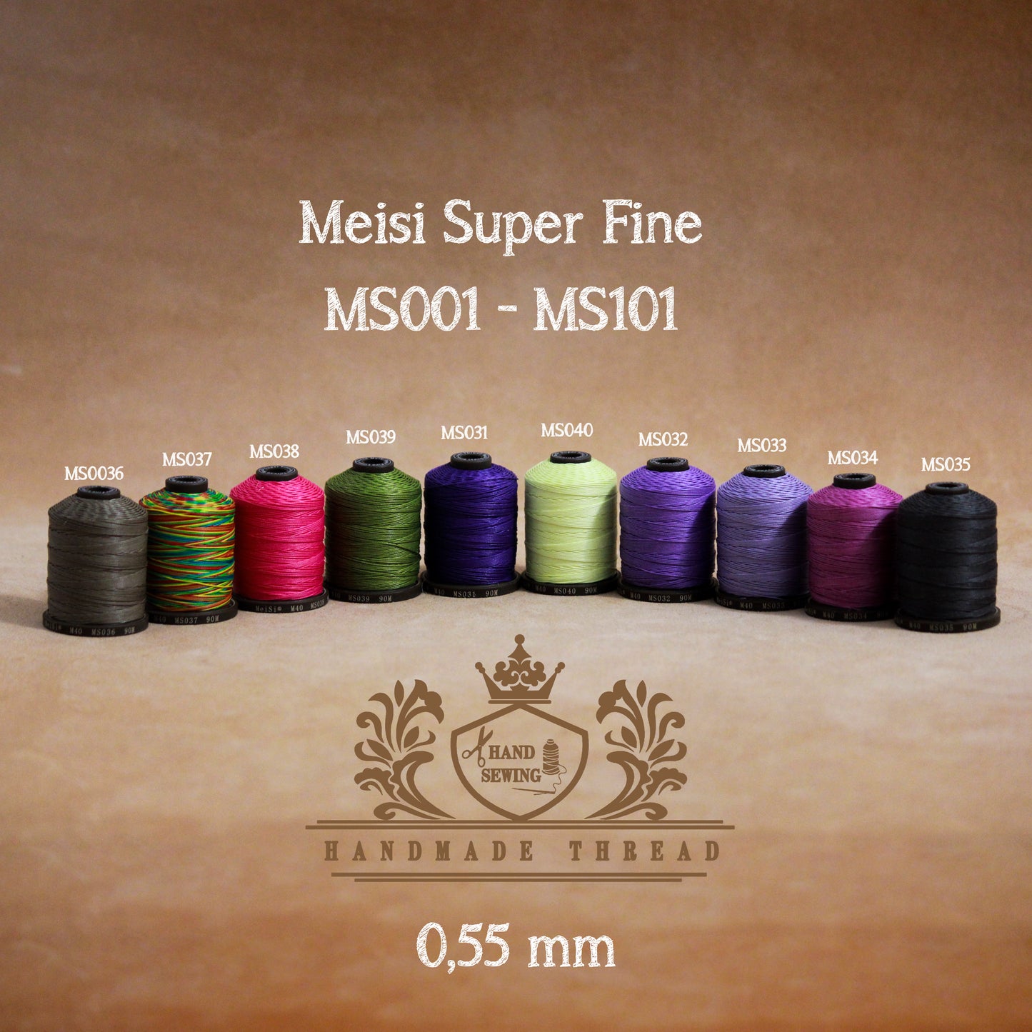 Meisi super fine | M500,55mm | Bobine da 80 metri
