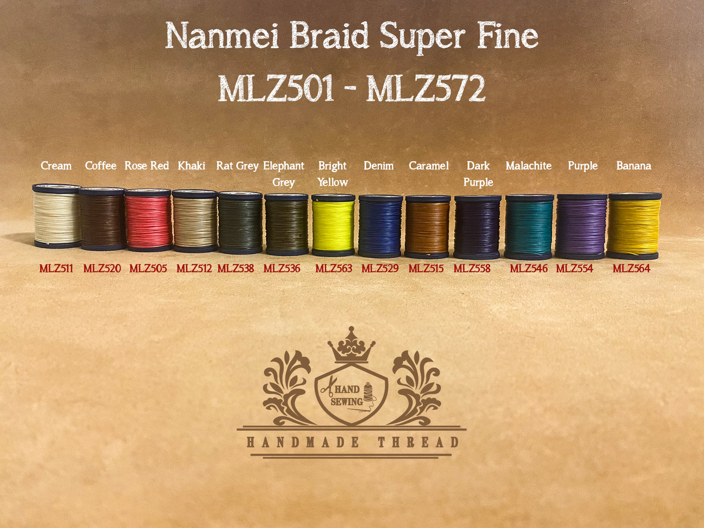 Nanmei Treccia Super Fine M50 | 0,5 mm | Bobine da 70 metri
