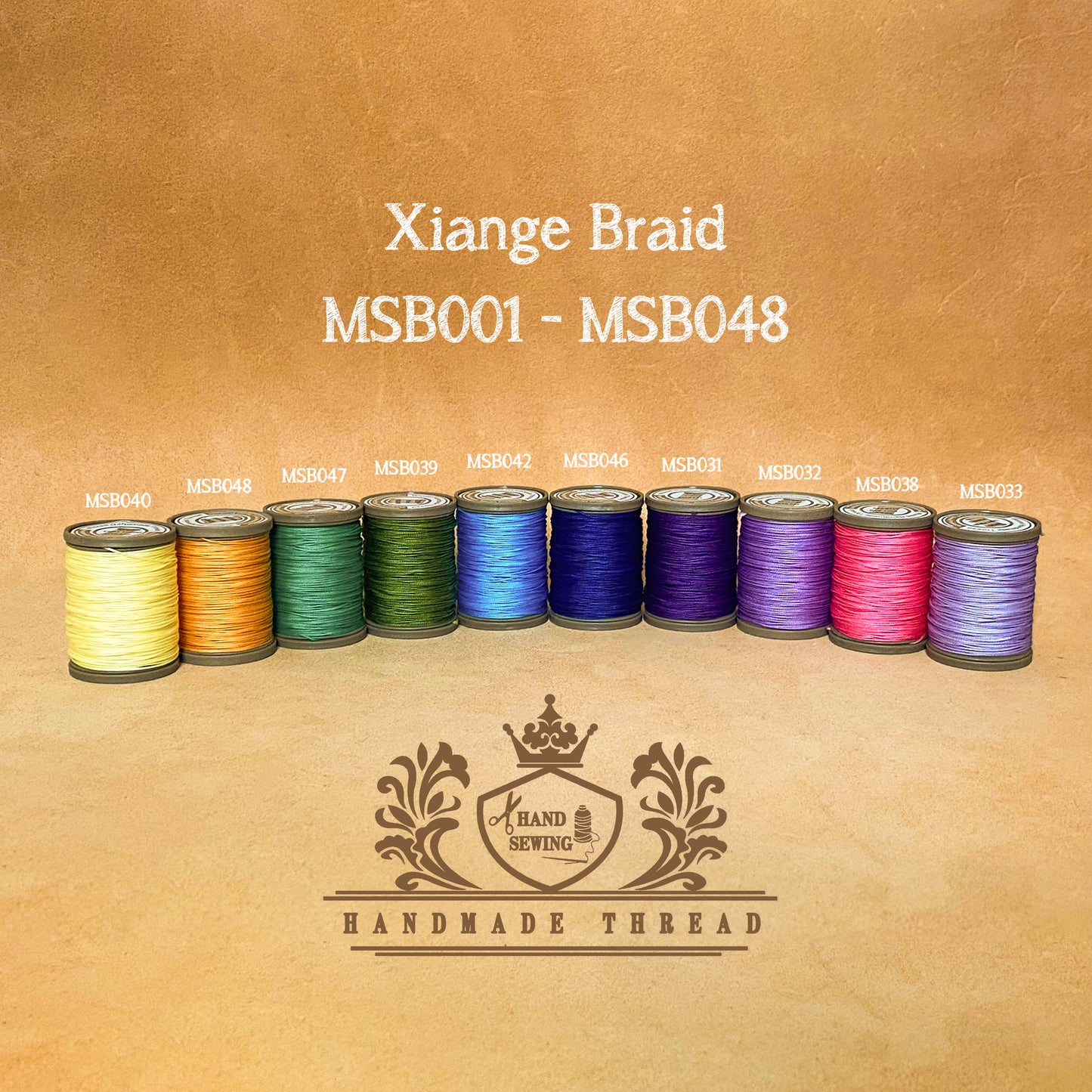 Xiange Braid polyester Garn | M50 0.55 mm | 50 m Spule
