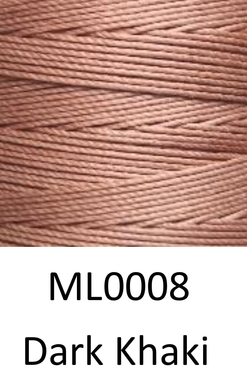 Filato di poliestere cerato Xiange Twist | 15# 0,6 mm | Bobine da 60 metri