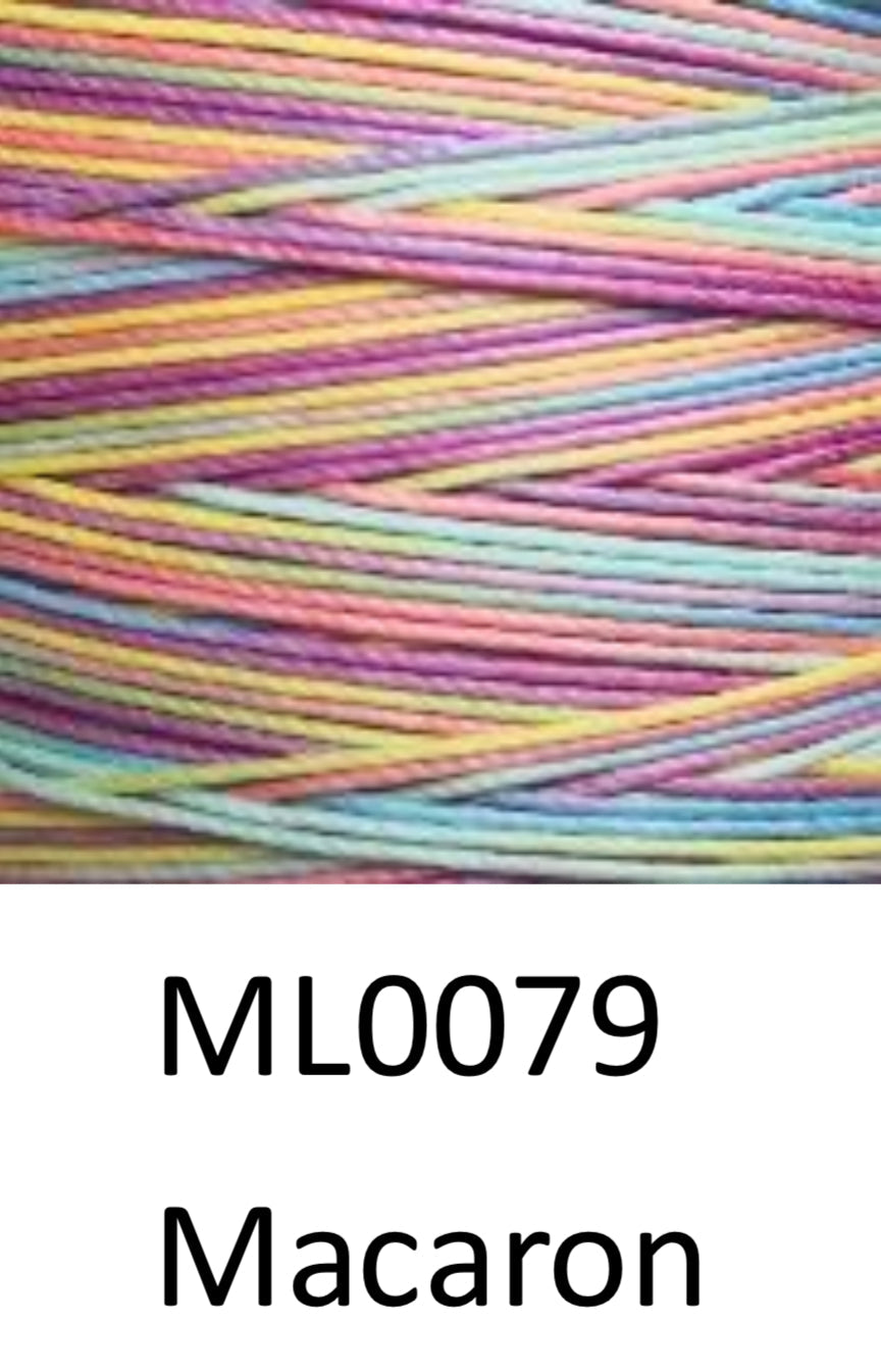 Filato di poliestere cerato Xiange Twist | 15# 0,6 mm | Bobine da 60 metri