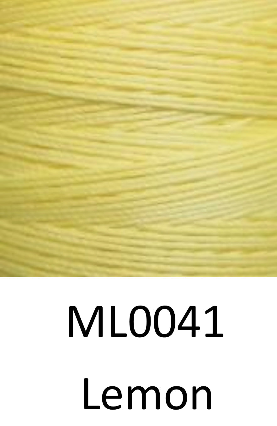 Filato di poliestere cerato Xiange Twist | 15# 0,6 mm | Bobine da 60 metri