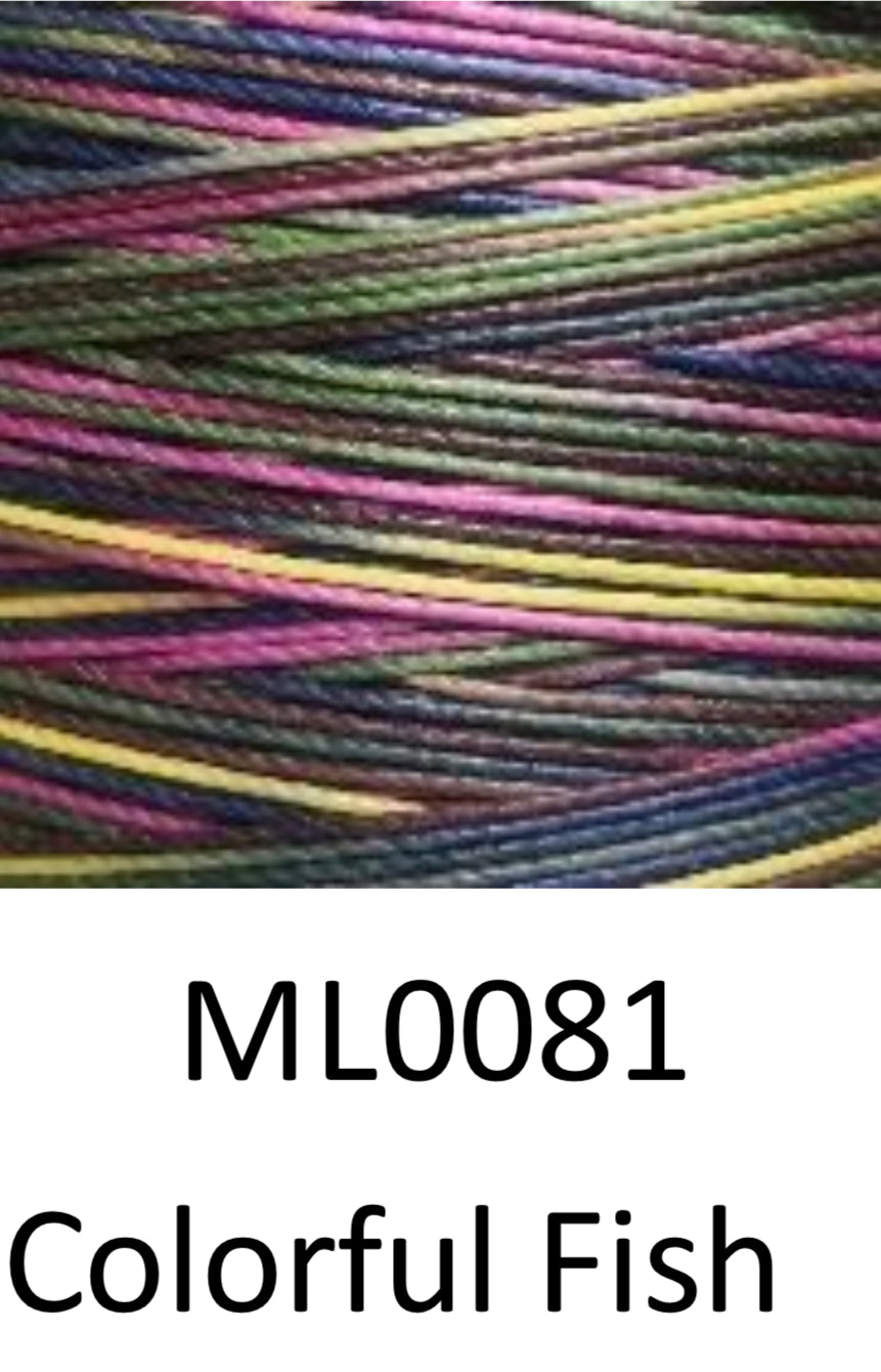 Filato di poliestere cerato Xiange Twist | 15# 0,6 mm | Bobine da 60 metri