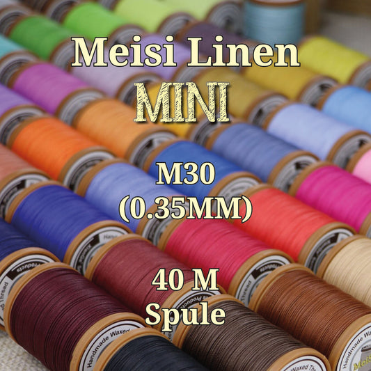 10-piece Set Meisi Linen MINI | M30 0,35 mm | 40 m spool
