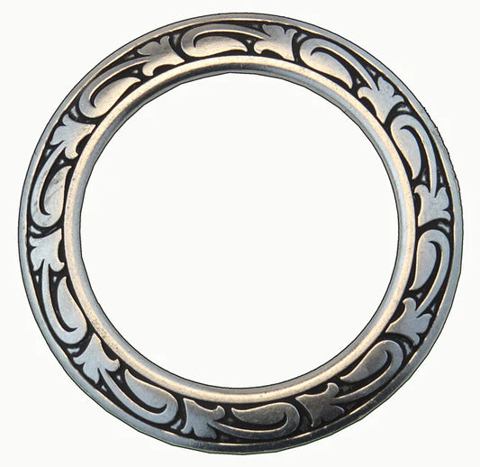 04187 Rings Antique Copper/ Antique Silver ca. 7 cm Innendurchmesser