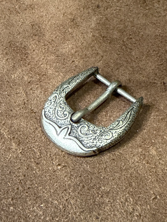 Rollschnalle Altsilber | Durchlass 25mm / Länge innen 23 mm