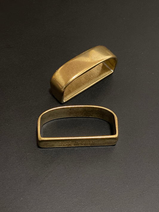 Brass loop 38x11x17mm, passage 35mm