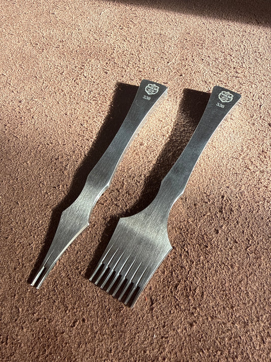 Set de 2 Kevin Lee Premium Prickeisen forma francesa.