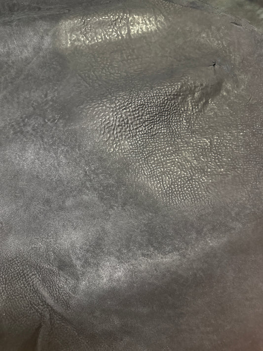 Horse leather Culatta 1,01 sqm. Col. Black. 1,8-2,0 mm