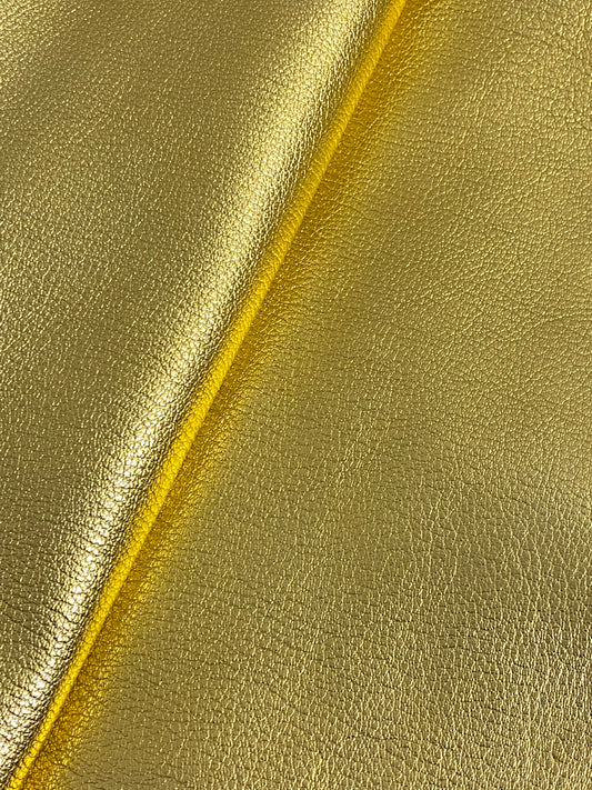 Nappa di capra color oro metallizzato | 1,2 mmZG007