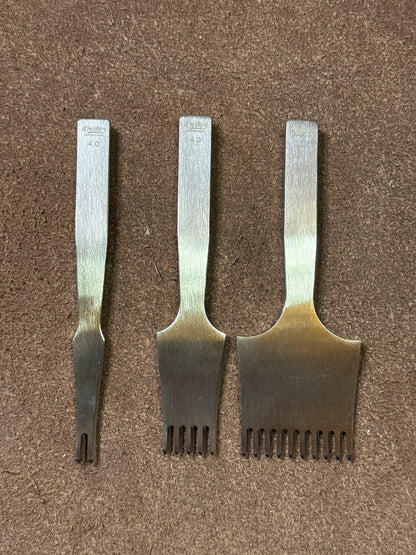 3ème Set Kevin Lee Prickeisen forme japonaise (forme diamant). Updt.
