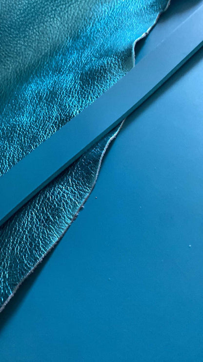 Riemen Hellblau 3,5 mm Croupon 135 cm