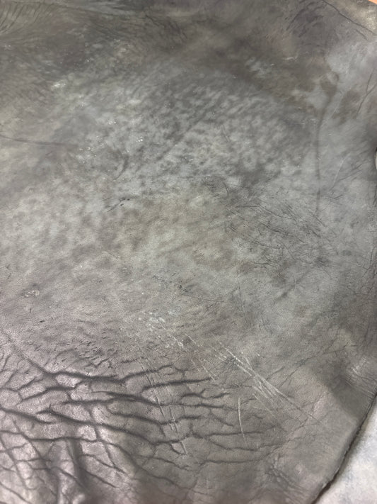 Horse leather Culatta SCAR 1,58 sqm. 1,8-2,0 mm. Crust, Col. Grey