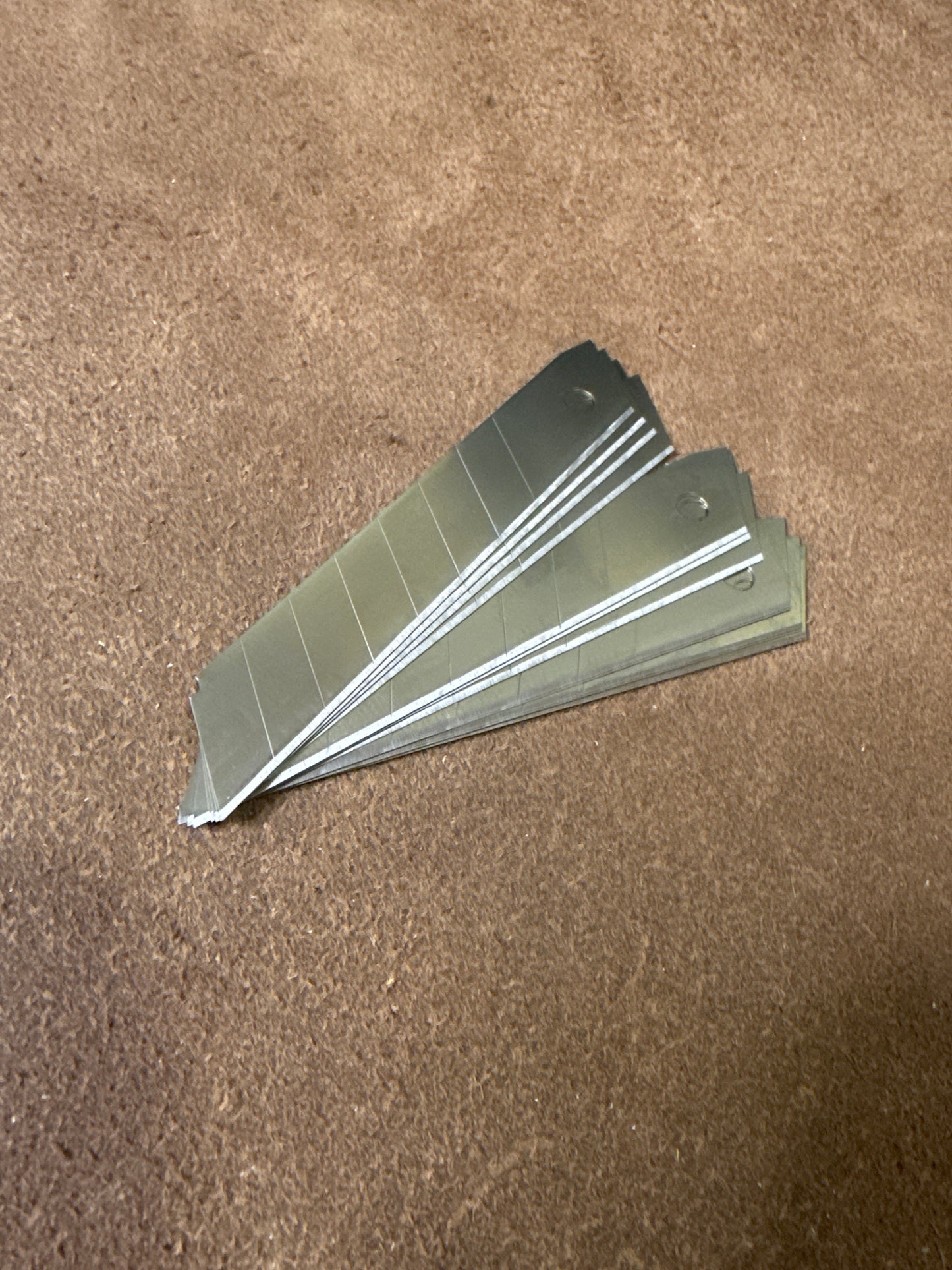 10x Ersatzklingen 18mm Breite für Cuttermesser