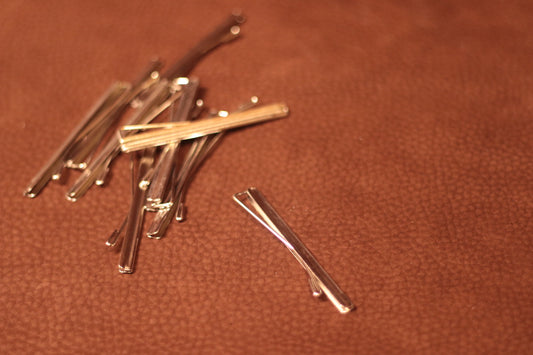 Geldklammer Money Clip 7,6cm 3" vernickelter Stahl Ver. 2