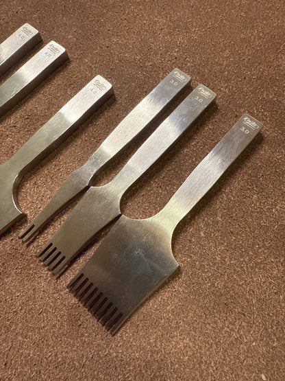 3ème Set Kevin Lee Prickeisen forme japonaise (forme diamant). Updt.