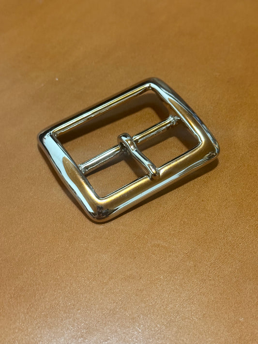 Sam Browne Schnalle 45mm, 1 3/4“ center bar buckle. Vernickelt