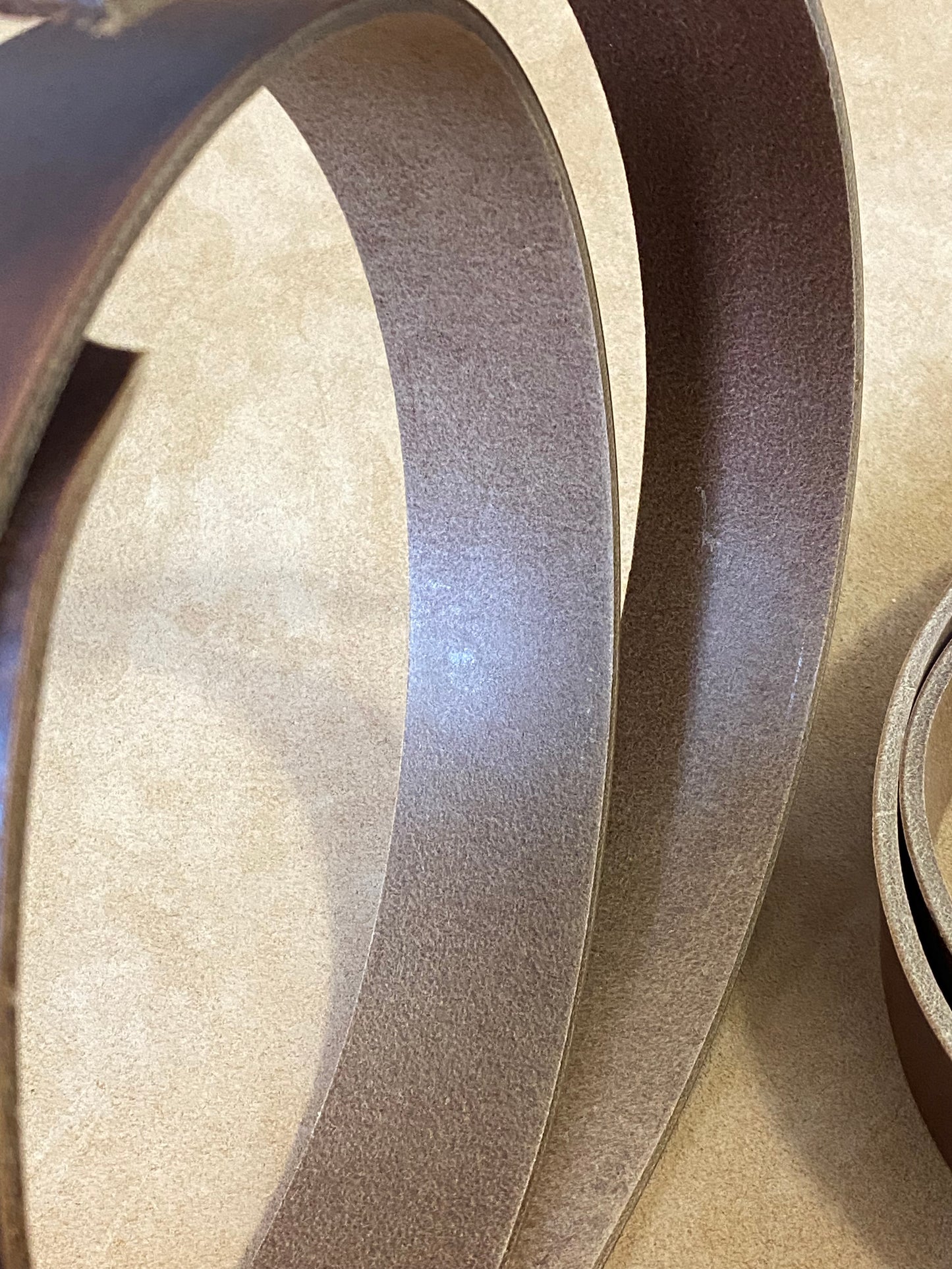 Harnais bracelet en cuir naturel 3,5-4mm mm 110-115 cm