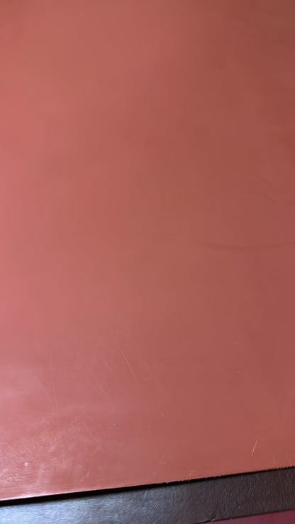 Luxe gewachster Lederriemen. Col. „Brick“ 4,0-4,2mm. Hecht. Bridle leather