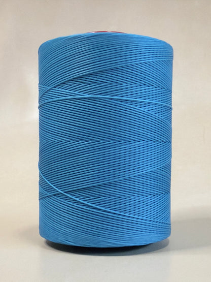 0,6 mm Ritza 25 tigre 100 m Spule | Filo da cucito per pelle, cerato. Punto a mano, forma piatta