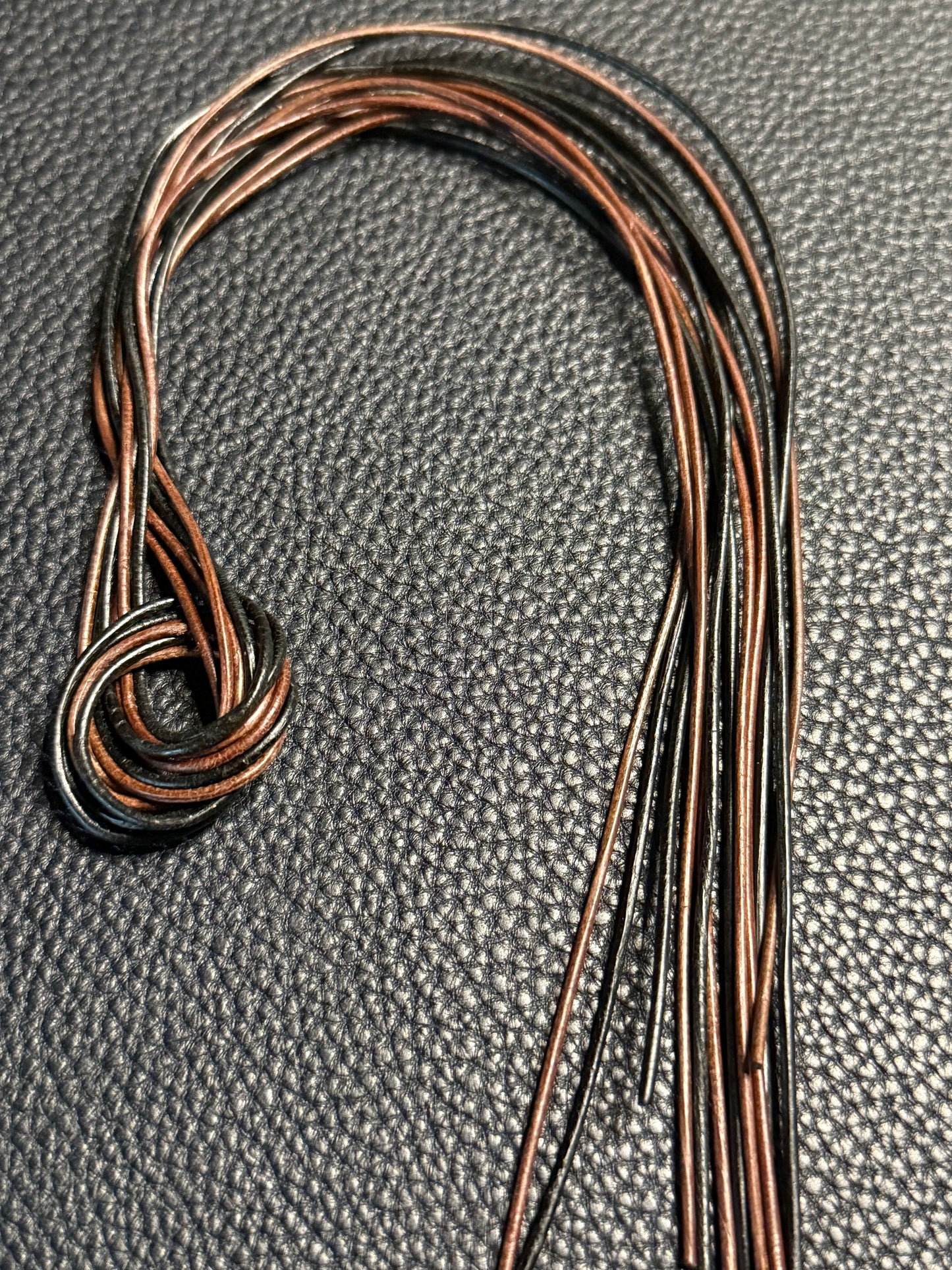 Rundriemen Rundschnur ca. 1,4 mm | Ziegenleder 1m