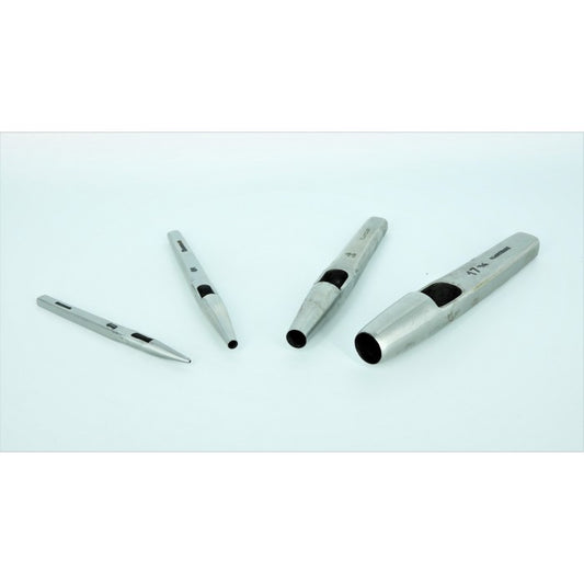 Vergez Blanchard rundes Locheisen / Round leather punch No1 to 30