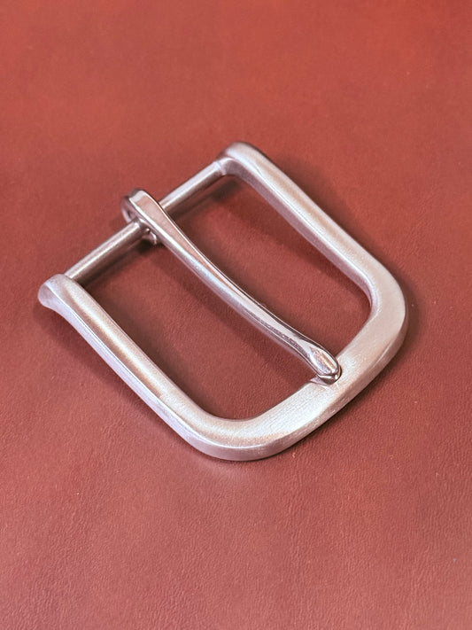 Edelstahl Schnalle 40 mm Durchlass. Gebürstet