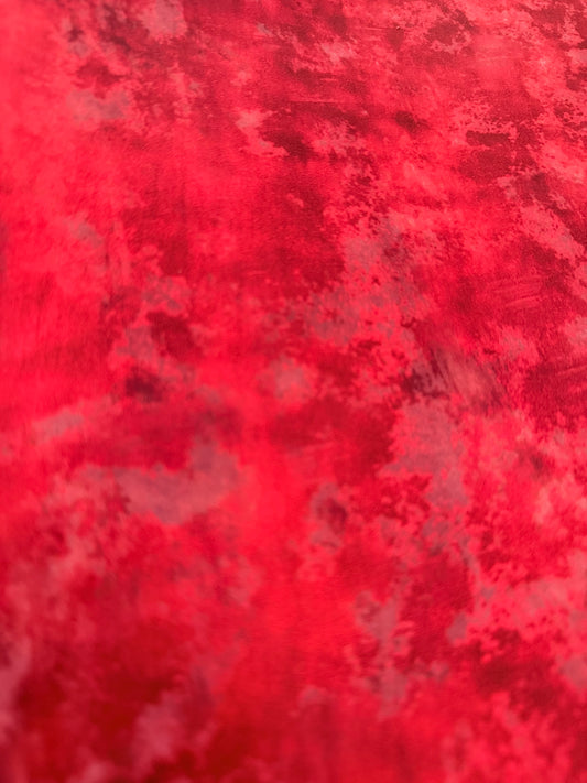 Bisanzio. "RUBINO" Rot marmoriertes Leder 1,6mm, vegetabile Gerbung.